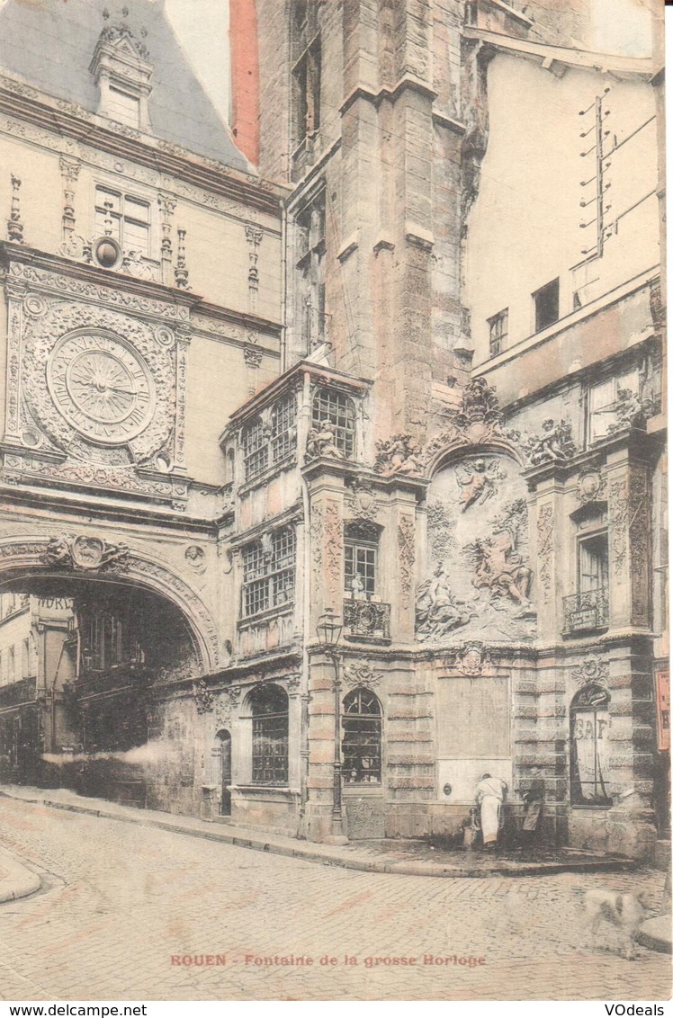 (76) Seine Maritime - Rouen - Fontaine De La Grosse Horloge - Rouen