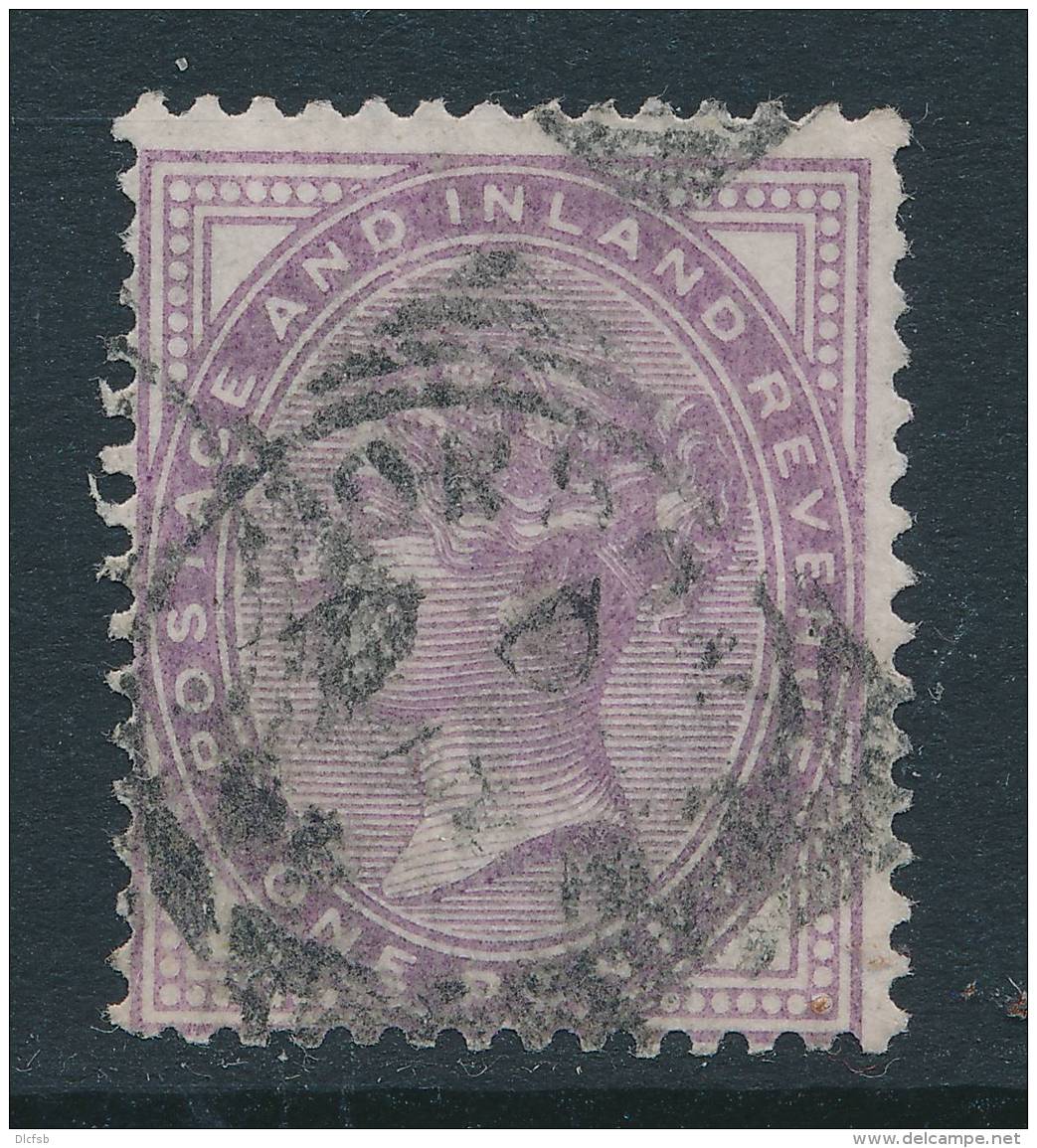 GB, 1881 1d Lilac (die I, 14 Dots) SG Specialised K7(1) (N) - Gebruikt