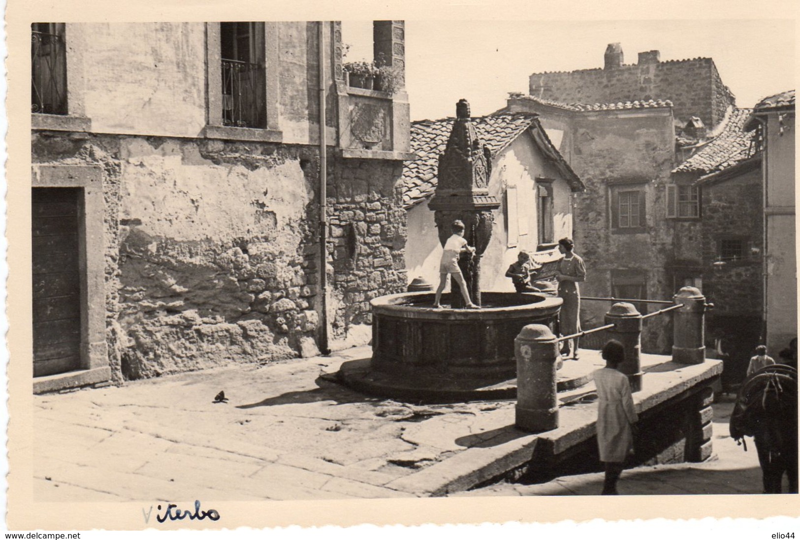 Viterbo -.Soriano Nel Cimino - 1936  La Fontana - - Viterbo