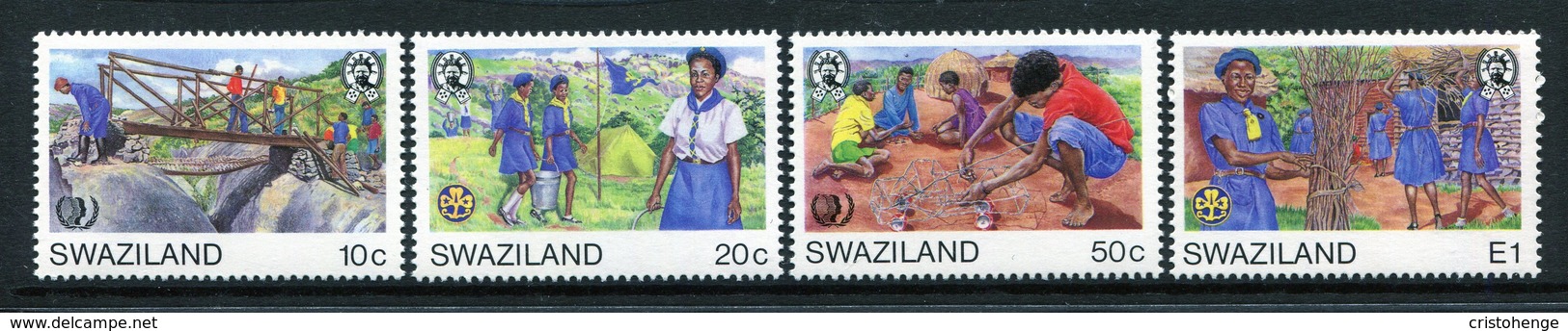 Swaziland 1985 International Youth Year Set MNH (SG 495-498) - Swaziland (1968-...)