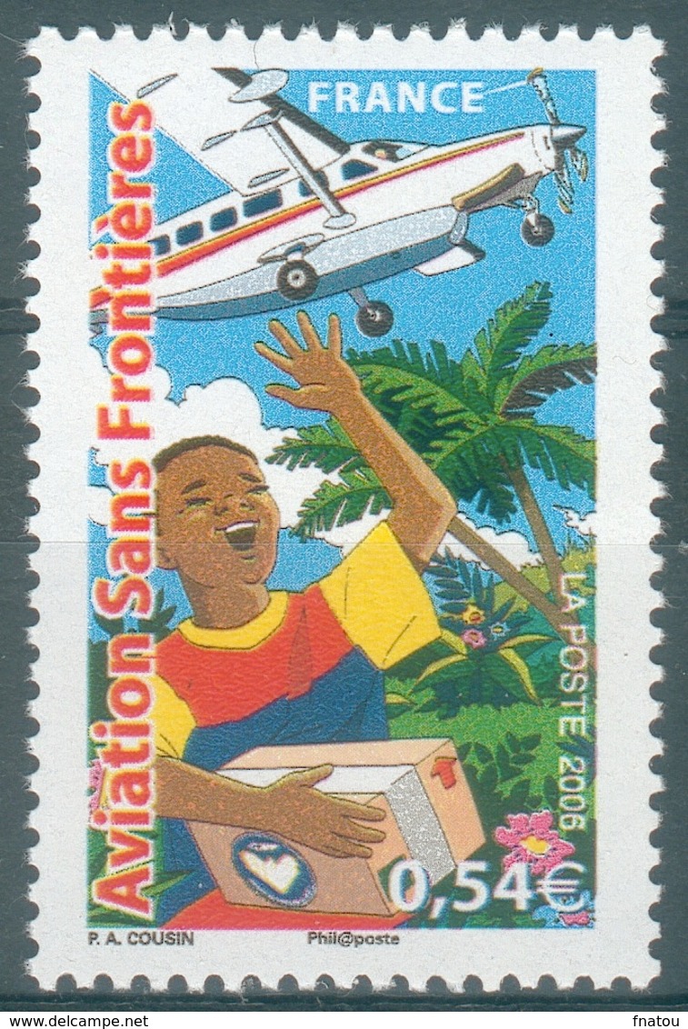 France, Aviation Without Borders (ASF), 2006, MNH VF - Unused Stamps