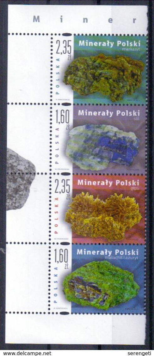 Polen 'Mineralien Aus Polen' / Poland 'Minerals From Poland' **/MNH 2013 - Mineralien