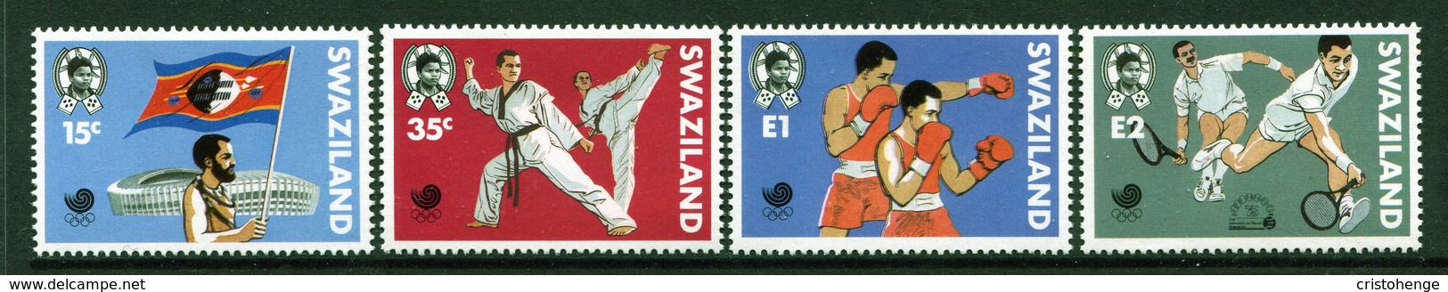 Swaziland 1988 Olympic Games, Seoul Set MNH (SG 545-548) - Swaziland (1968-...)