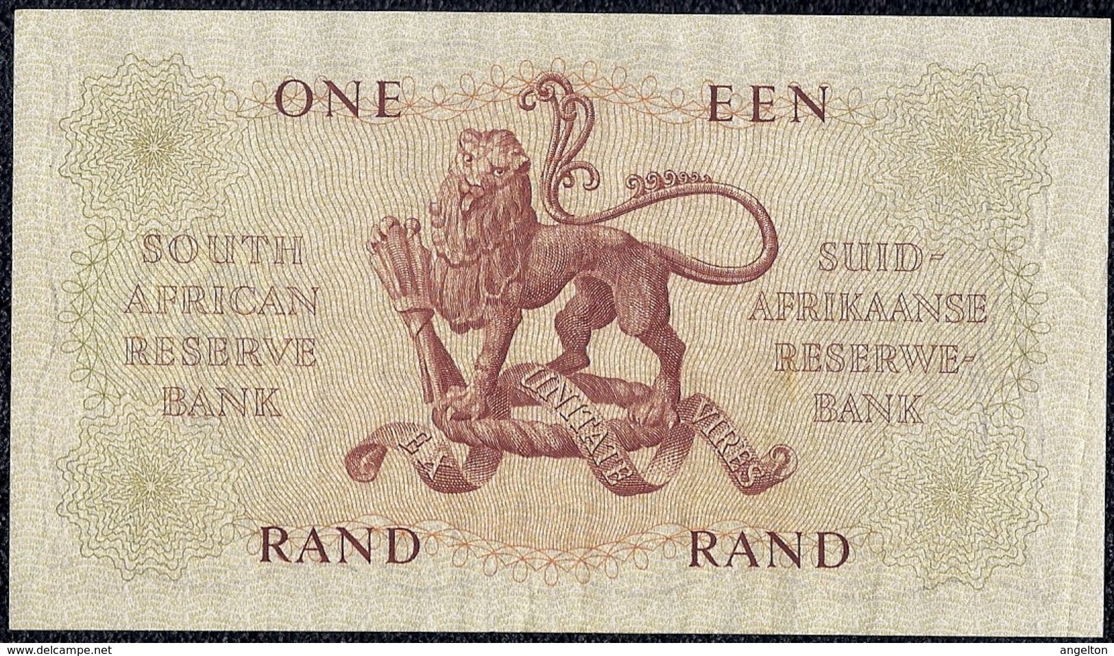 South Africa 1 Rand 1962 XF First Line Banknote - Sudafrica