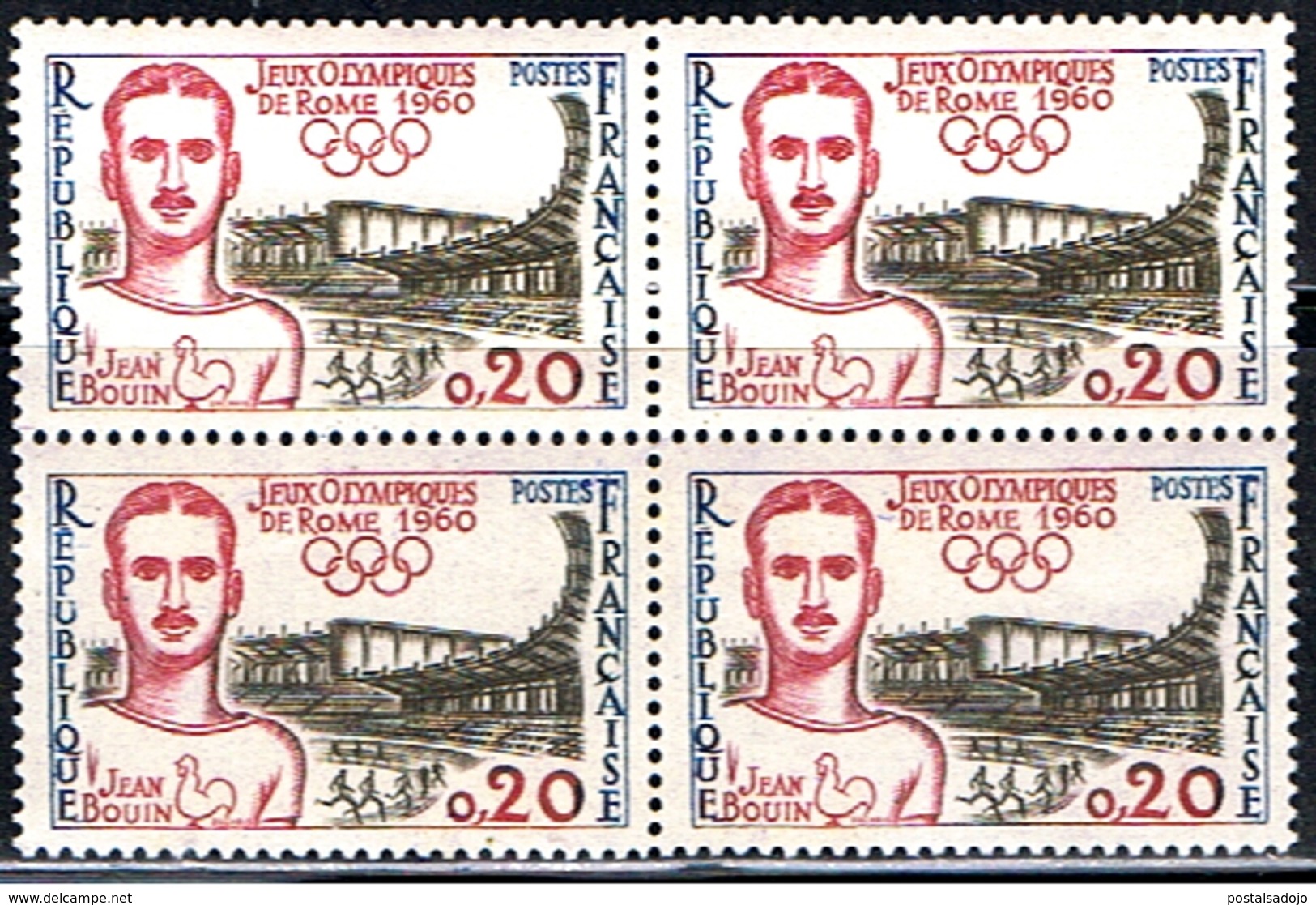 3F 116 // Y&T 1265 X 4  // 1960 - Unused Stamps