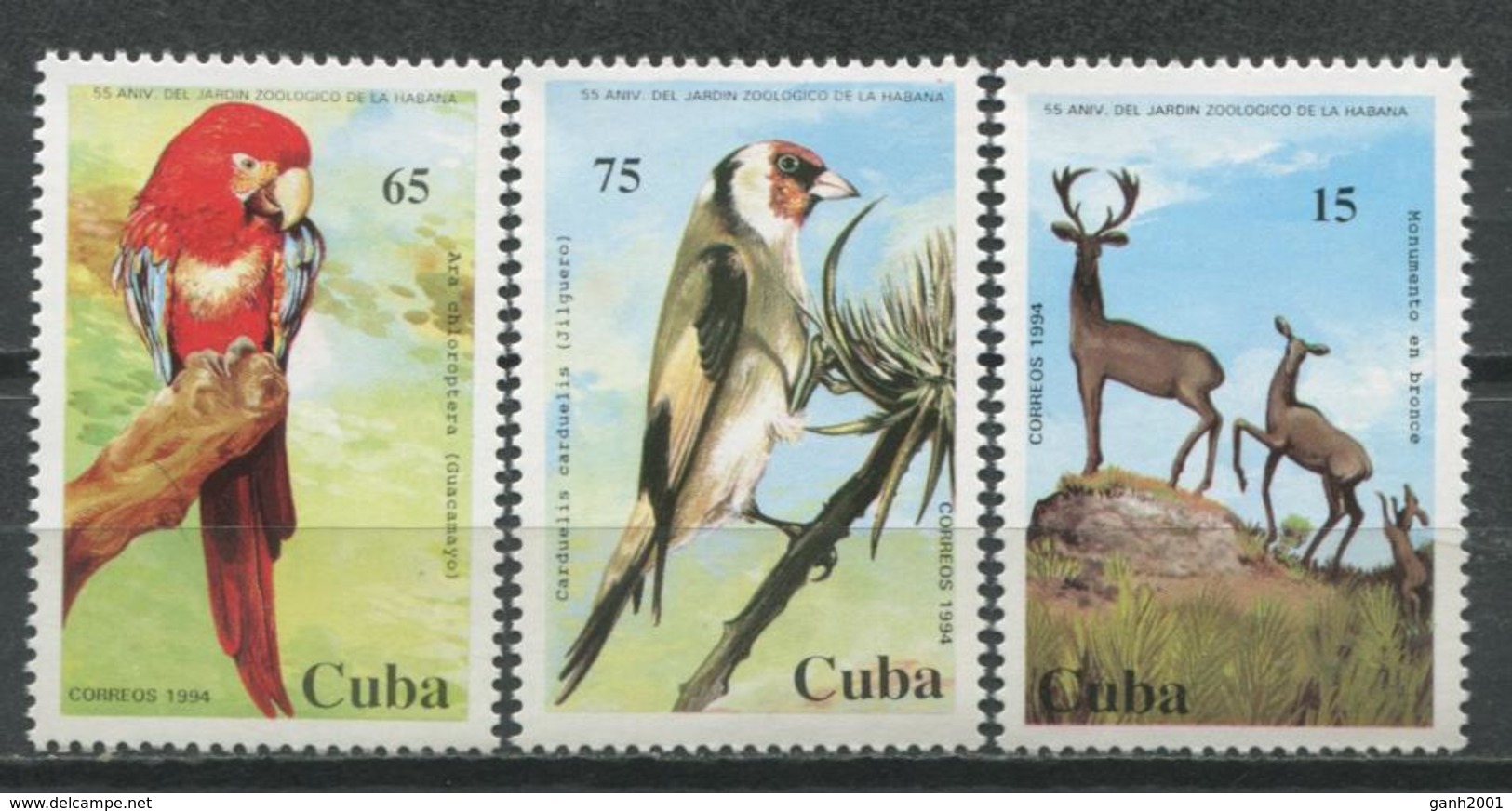 Cuba 1994 / Birds Mammals MNH Vögel Säugetiere Aves Mamíferos / Cu9322  36 - Otros & Sin Clasificación