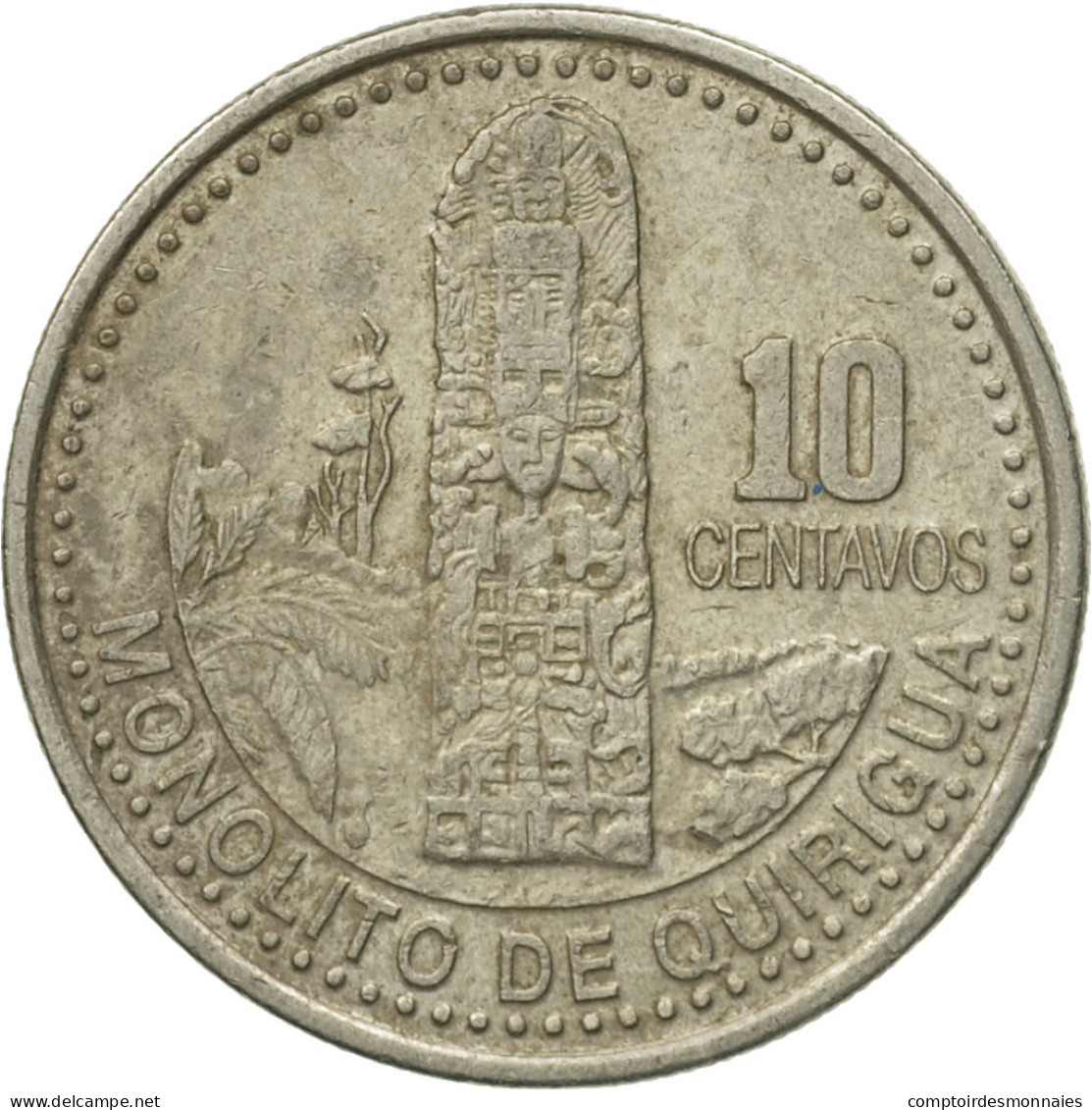 Monnaie, Guatemala, 10 Centavos, 2006, TB+, Copper-nickel, KM:277.6 - Guatemala