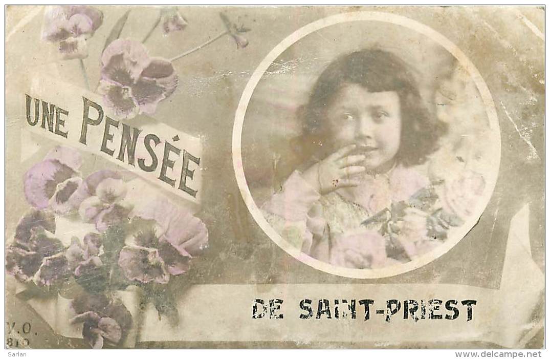 63 , ST PRIEST DES CHAMPS , Une Pensée , * 356 09 - Autres & Non Classés