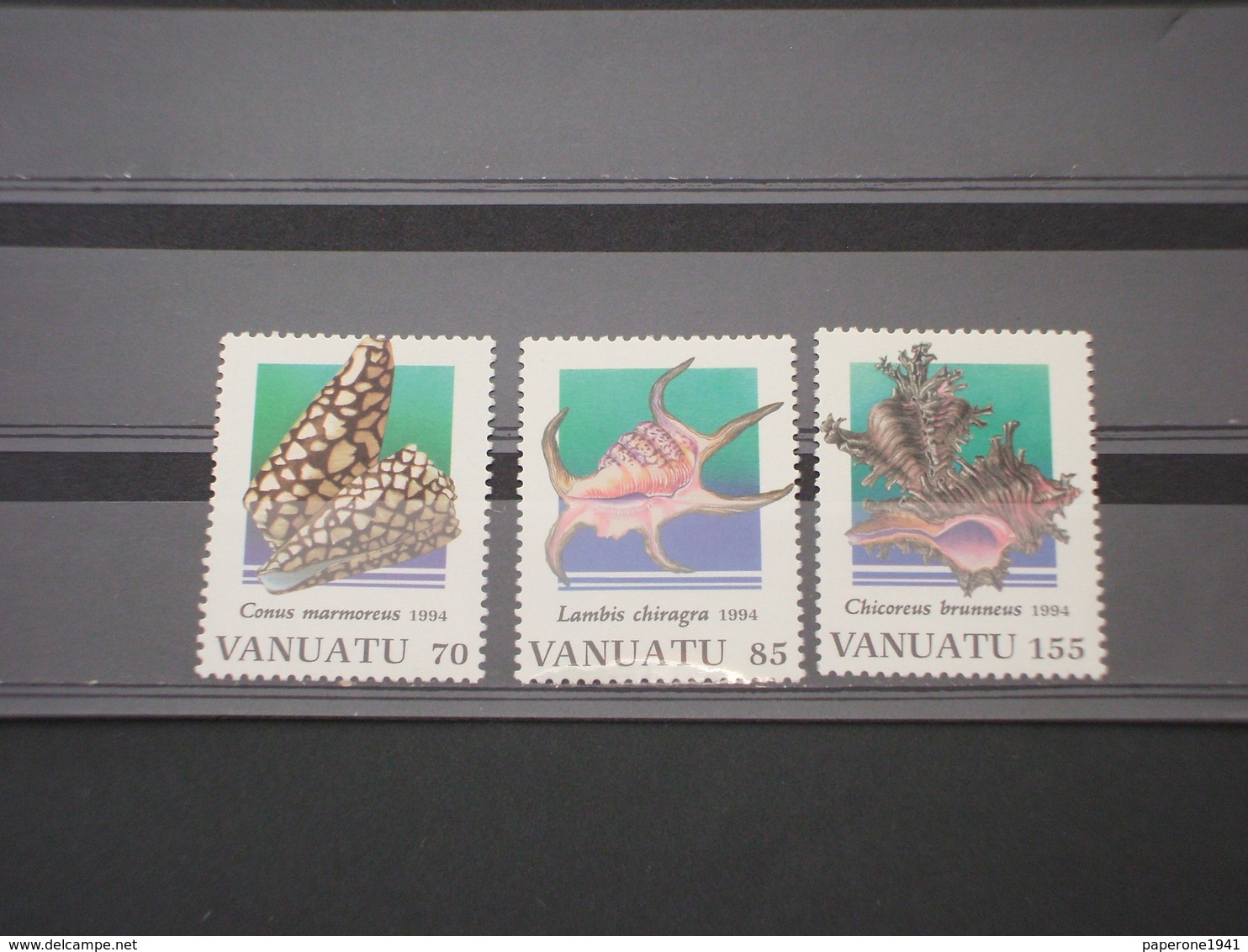 VANUATO - 1994 CONCHIGLIE  3 VALORI - NUOVI(++) - Vanuatu (1980-...)