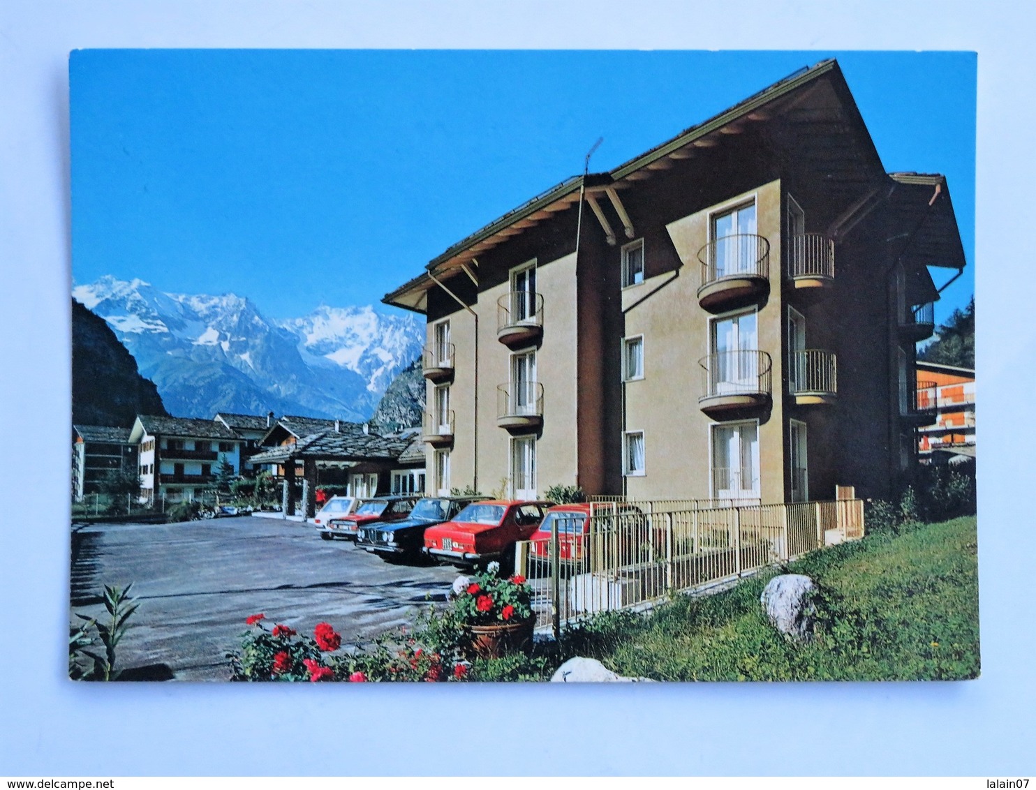 C.P.A. : COURMAYEUR : Hotel Meublé Lo Bouton D'Or - Other & Unclassified