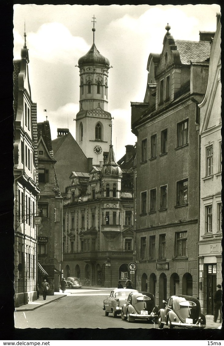 Memmingen Kalchstrasse Mit Kreuzherrnturm Mauthe 1968 - Memmingen