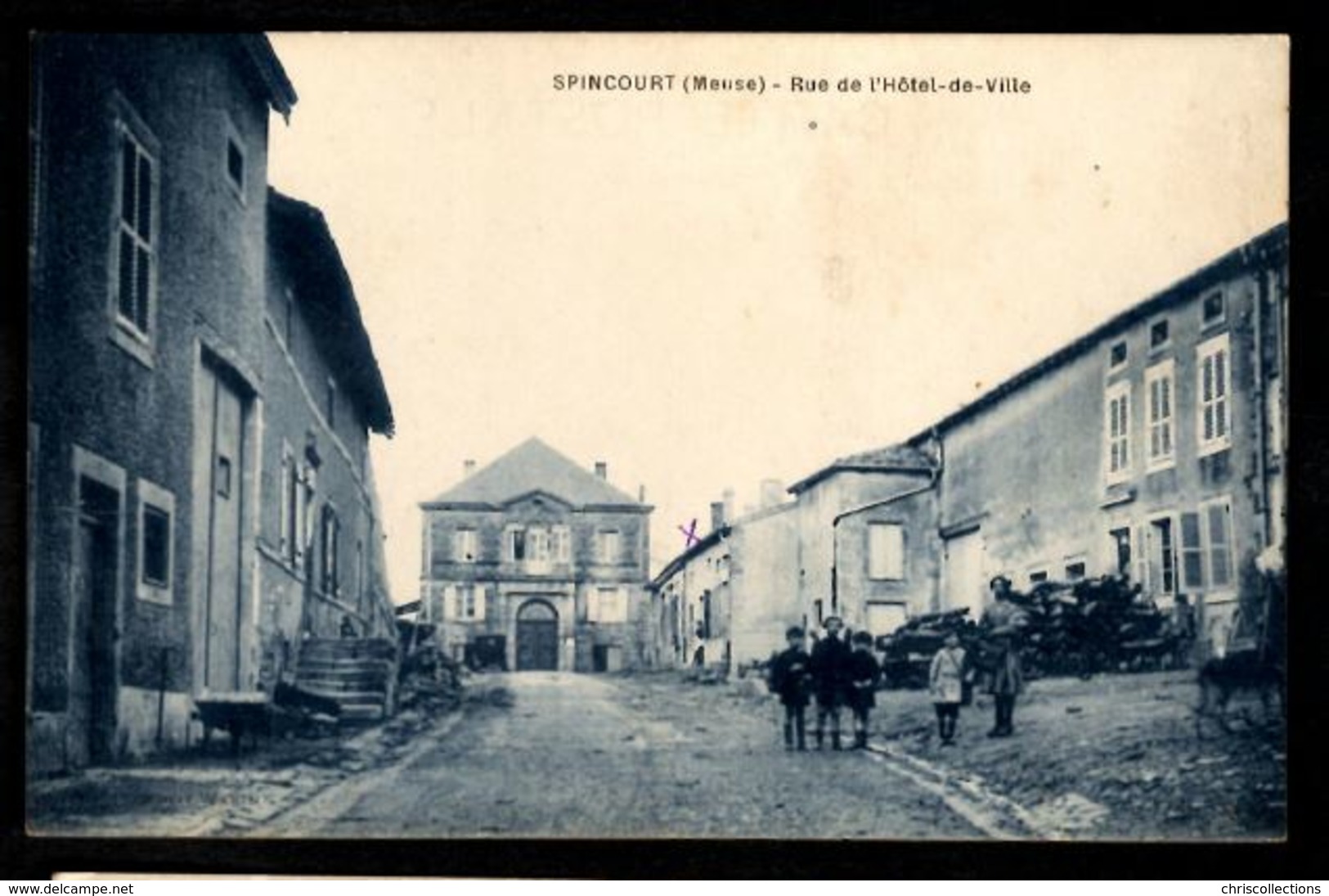 SPINCOURT - (Meuse) - Rue De L'Hôtel De Ville - Spincourt