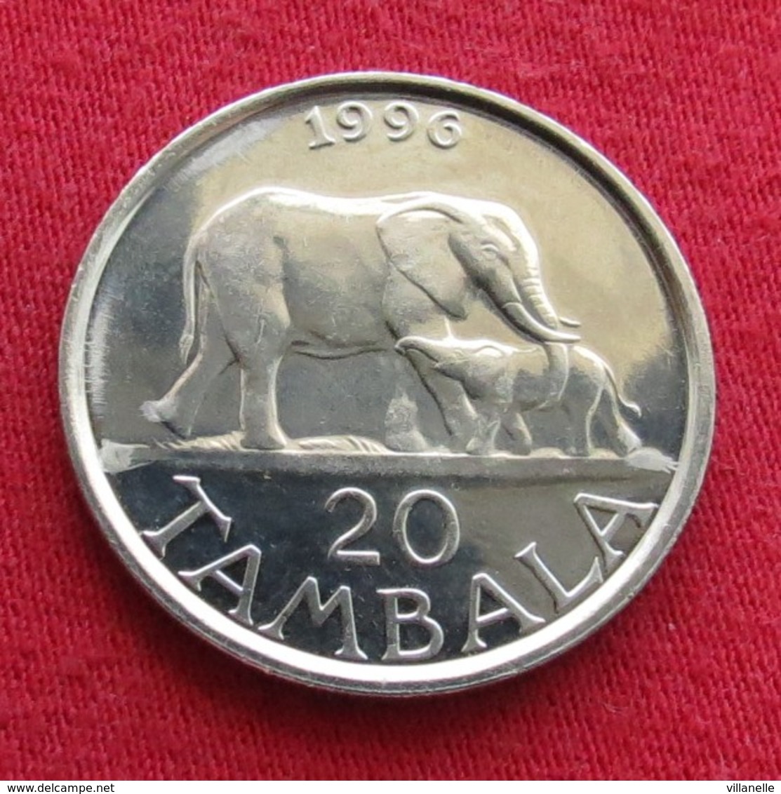 Malawi 20 Tambala 1996 Elephant UNCºº - Malawi