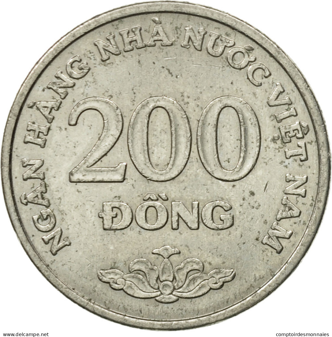 Monnaie, Viet Nam, SOCIALIST REPUBLIC, 200 Dông, 2003, Vantaa, TTB+, Nickel - Vietnam