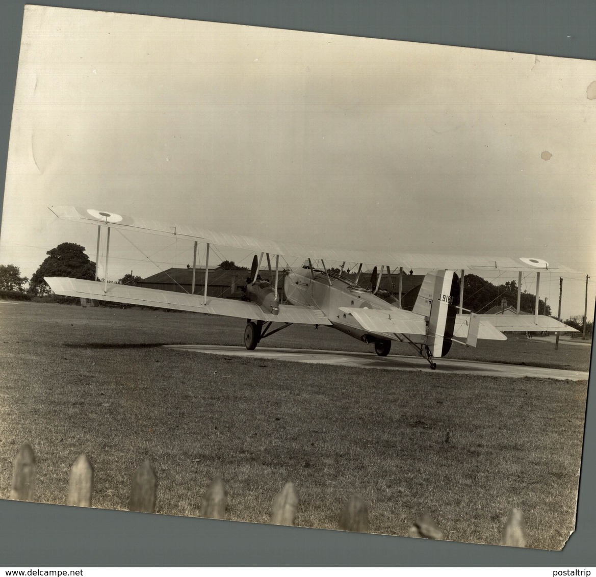 BOULTON PAUL SIDESTRAND     ++ 24* 19 CM   AVION AIRCRAFT ROYAL AIR FORCE - Aviación