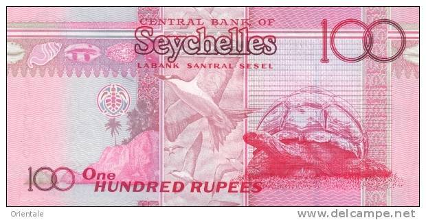 SEYCHELLES P. 44a 100 R 2011 UNC - Seychelles