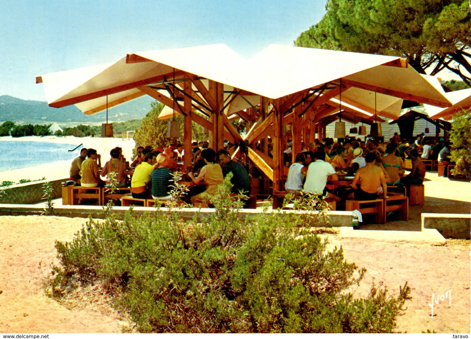 CORSE -   PORTO-VECCHIO - CLUB DE VACANCES SANTA GIULIA - 1970 - Sonstige & Ohne Zuordnung