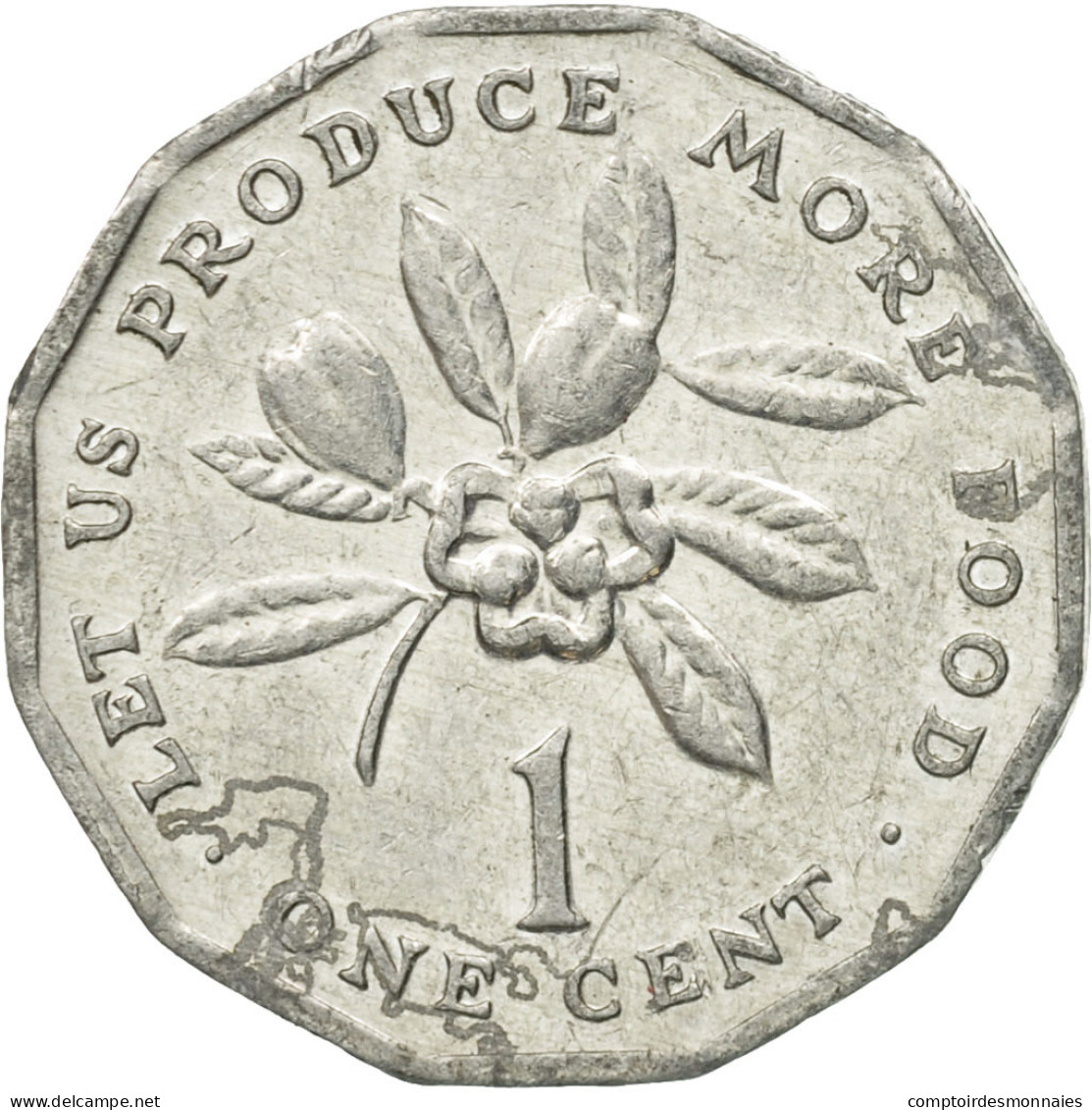 Monnaie, Jamaica, Elizabeth II, Cent, 1990, British Royal Mint, TB+, Aluminium - Jamaique