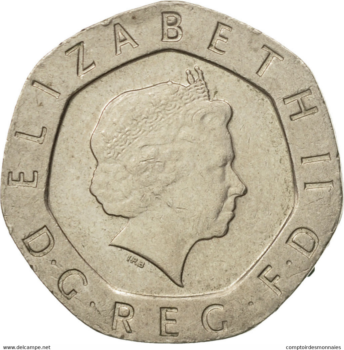 Monnaie, Grande-Bretagne, Elizabeth II, 20 Pence, 1998, TTB+, Copper-nickel - 20 Pence