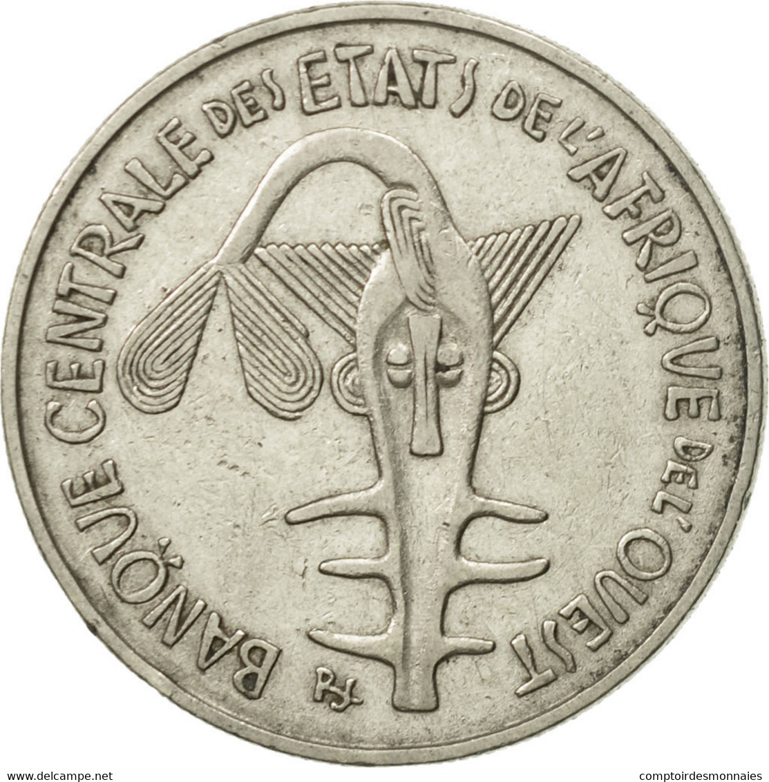 Monnaie, West African States, 100 Francs, 1980, Paris, TB+, Nickel, KM:4 - Costa De Marfil