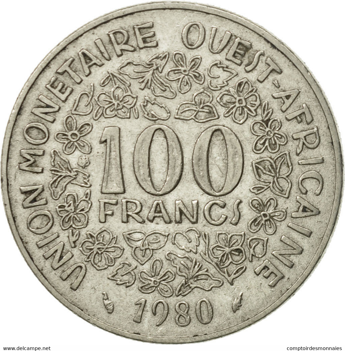 Monnaie, West African States, 100 Francs, 1980, Paris, TB+, Nickel, KM:4 - Ivoorkust