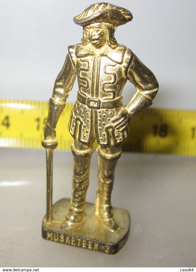 K93 137 Musketeer Gold Scame 3 KINDER METAL Ferrero 1992 - Figurines En Métal