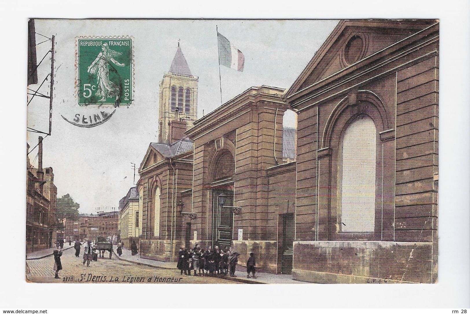 Saint-Denis : lot de 41 CPA (1905 à 1916, ABE et BE) voir les 42 scans et le descriptif