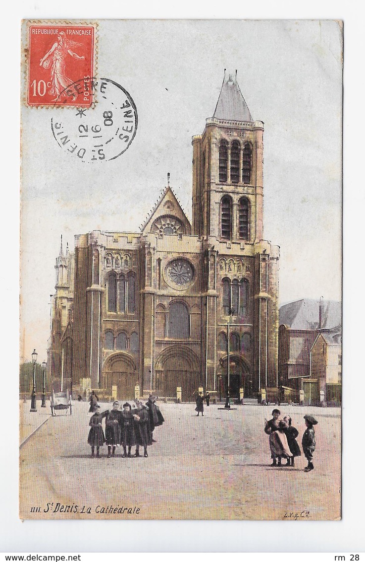 Saint-Denis : lot de 41 CPA (1905 à 1916, ABE et BE) voir les 42 scans et le descriptif