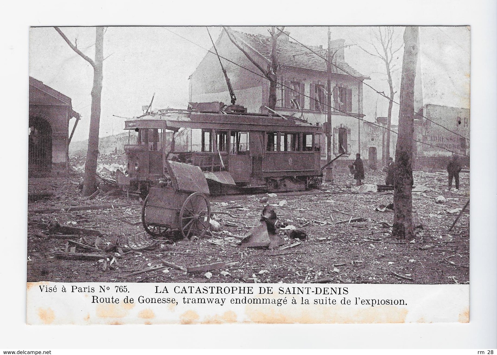 Saint-Denis : lot de 41 CPA (1905 à 1916, ABE et BE) voir les 42 scans et le descriptif