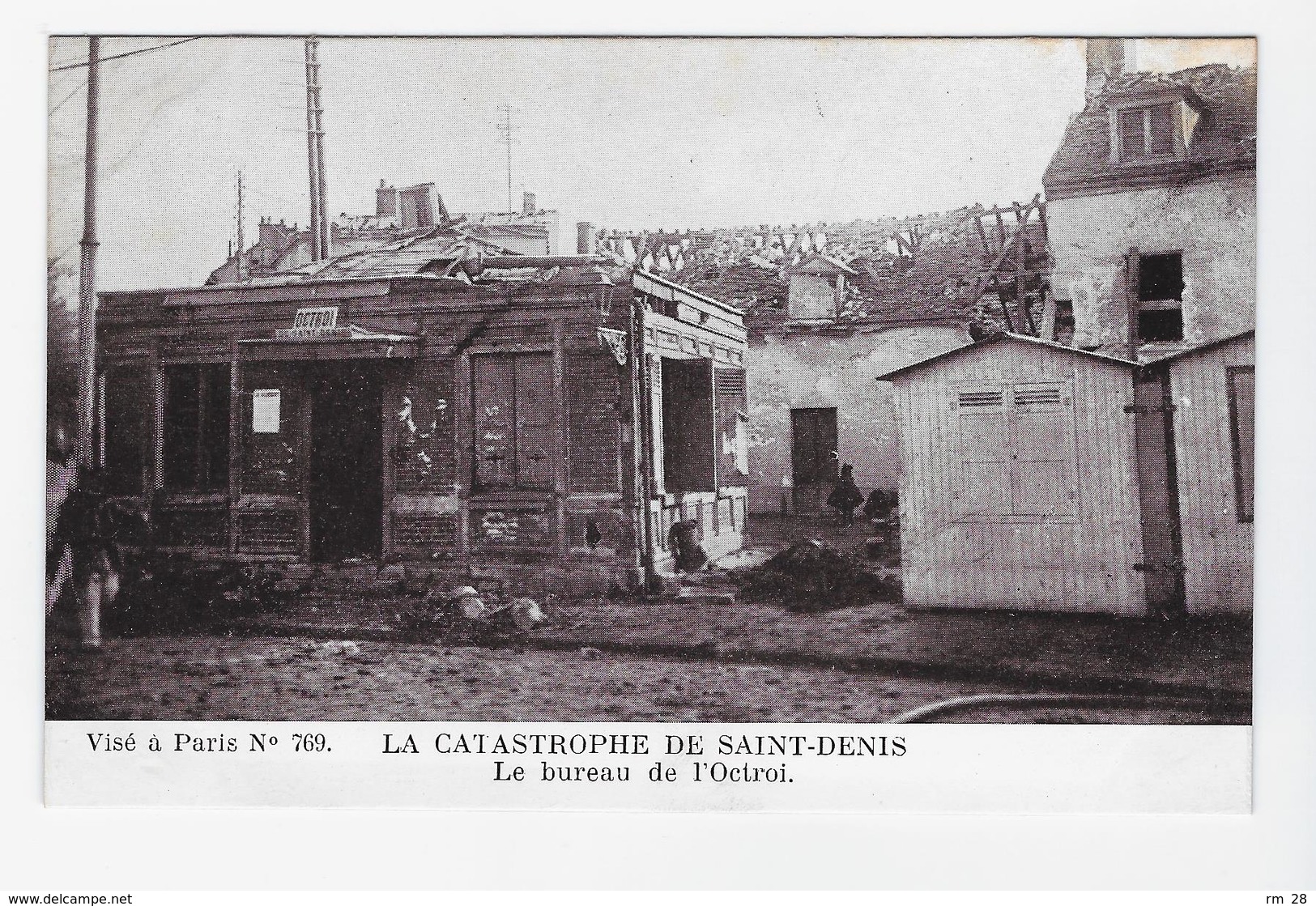 Saint-Denis : lot de 41 CPA (1905 à 1916, ABE et BE) voir les 42 scans et le descriptif