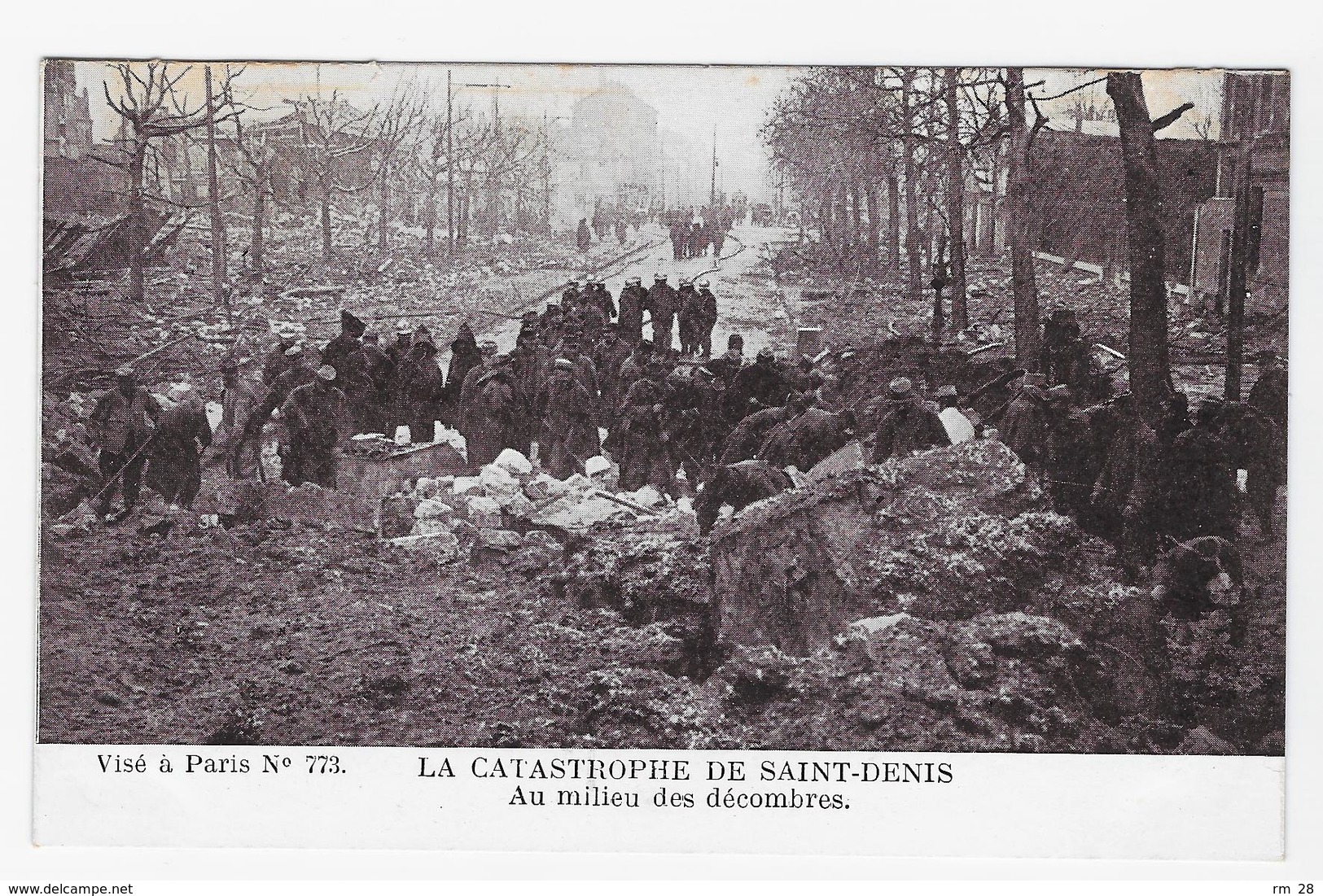 Saint-Denis : lot de 41 CPA (1905 à 1916, ABE et BE) voir les 42 scans et le descriptif
