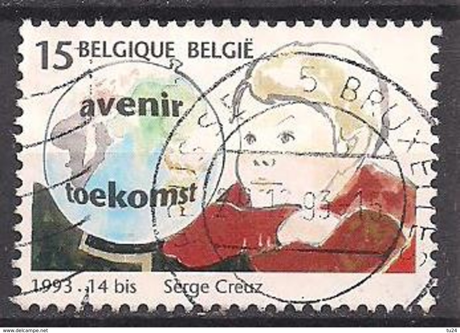 Belgien  (1993)  Mi.Nr.  2583  Gest. / Used  (4bd23) - Gebraucht