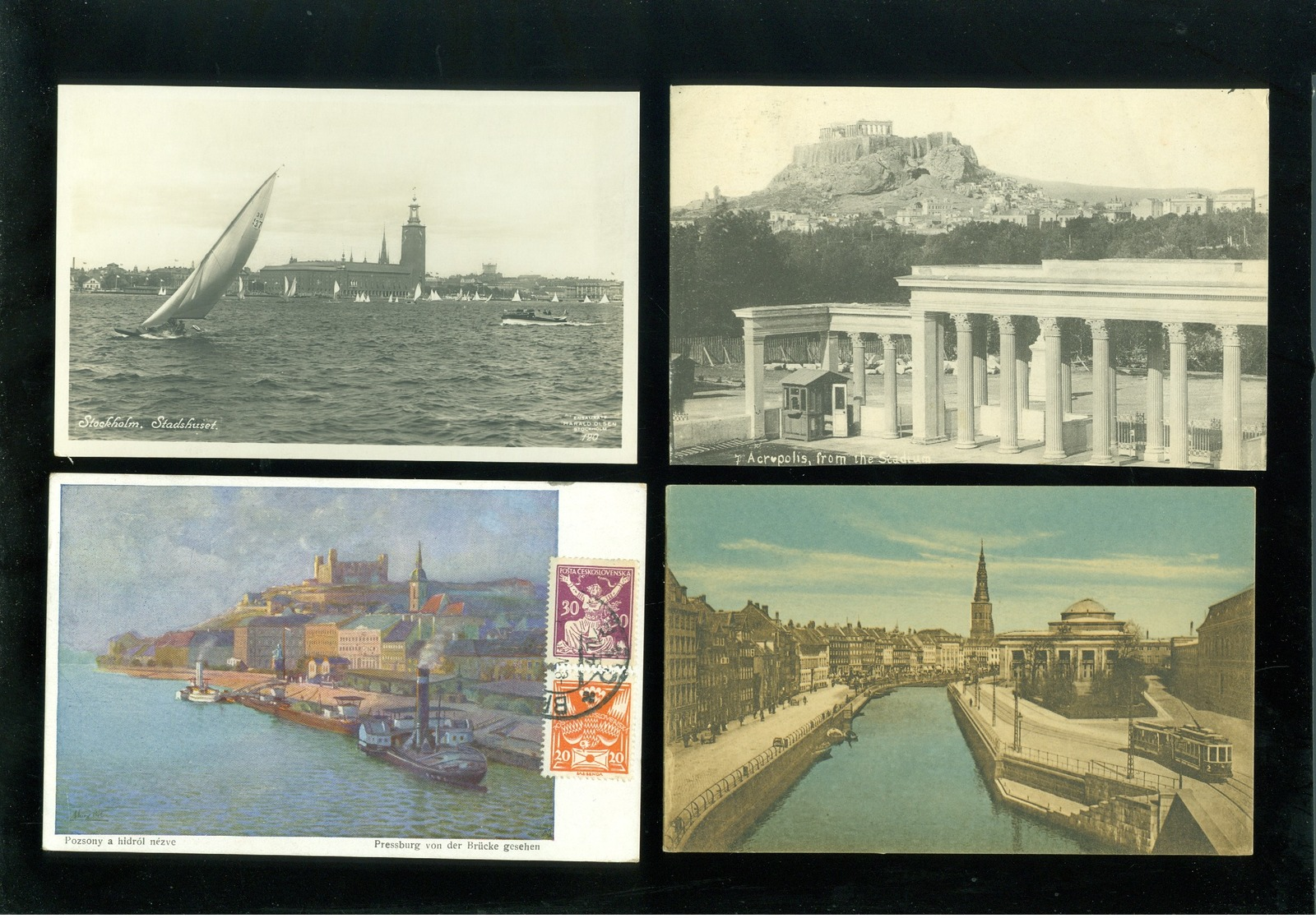 Beau lot de 60 cartes postales du monde        Mooi lot van 60 postkaarten van de wereld - 60 scans