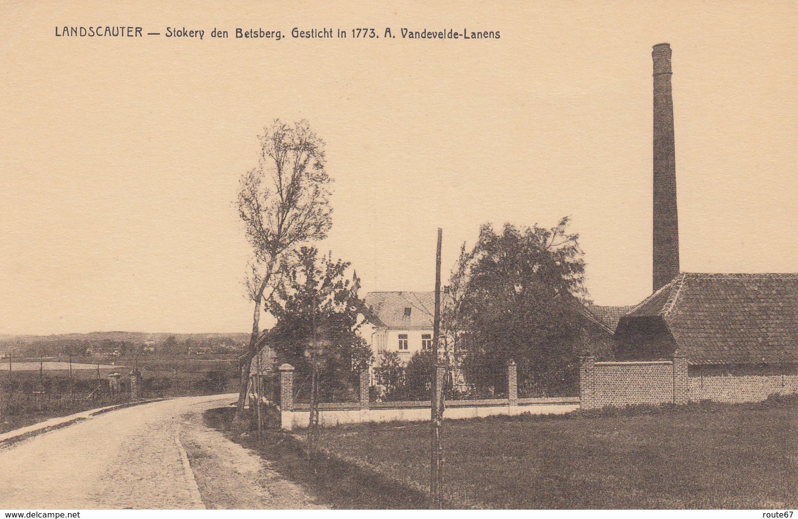 6 Kaarten Van Landskouter De Stokerij - Distillerie - Oosterzele