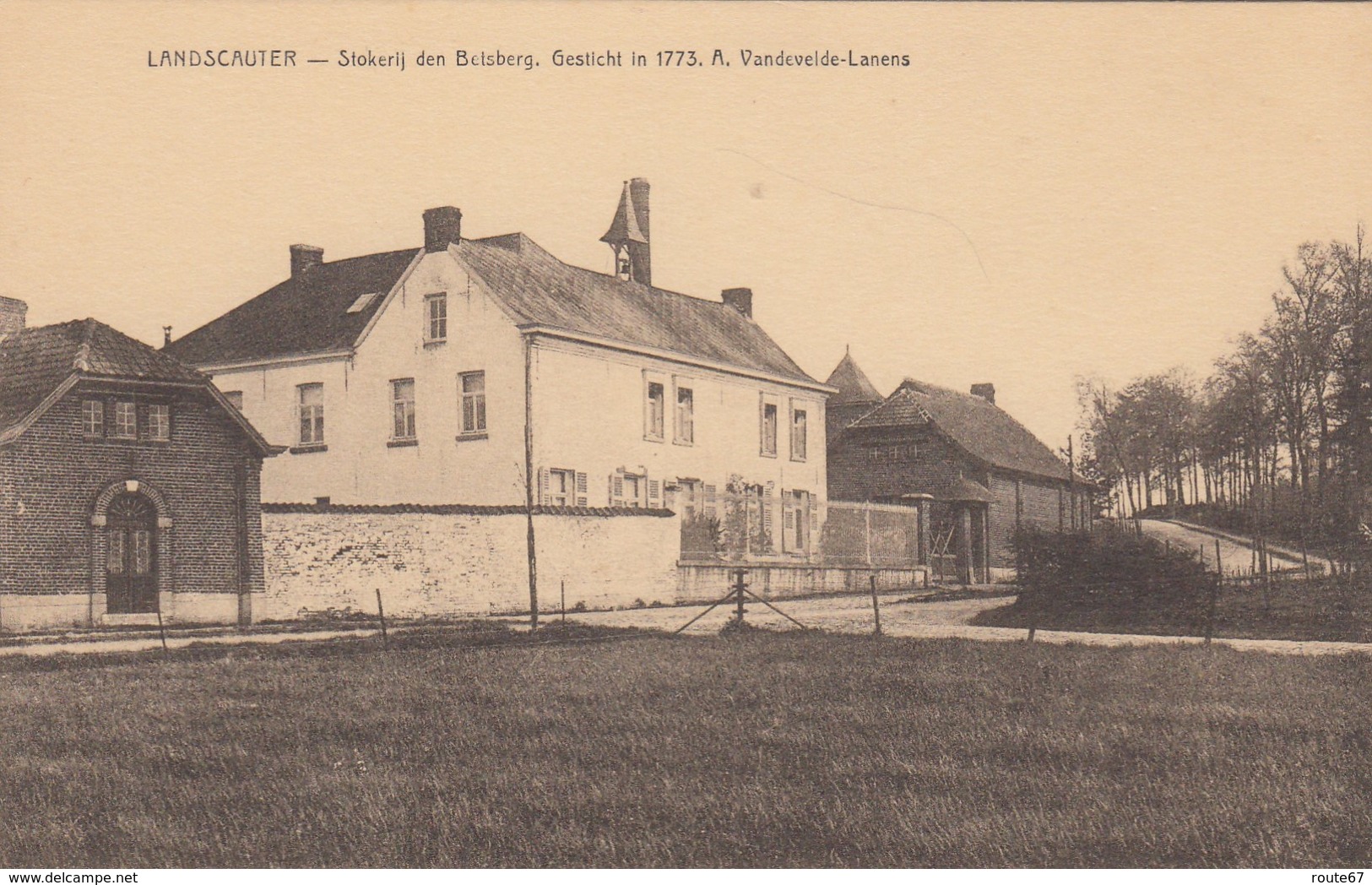 6 Kaarten Van Landskouter De Stokerij - Distillerie - Oosterzele