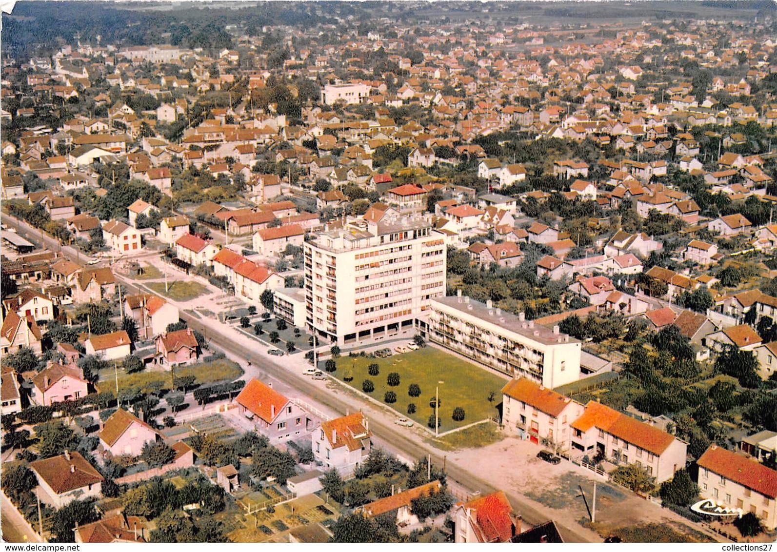 95-BEAUCHAMP-VUE GENERALE AERIENNE - Beauchamp