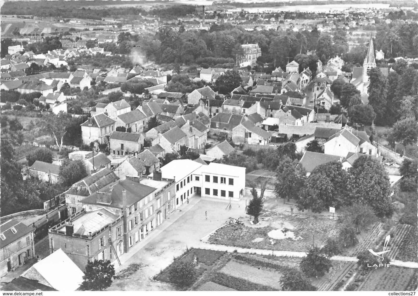 95-ASNIERES-SUR-OISE- VUE PANORAMIQUE VUE DU CIEL - Asnières-sur-Oise