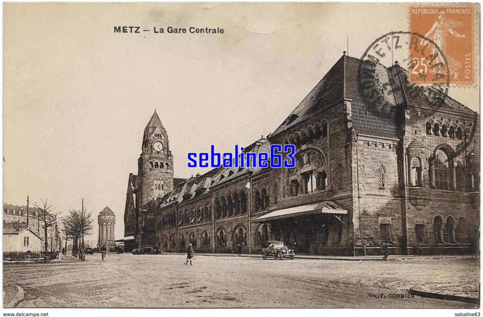 Metz - La Gare Centrale - 1927 - Metz