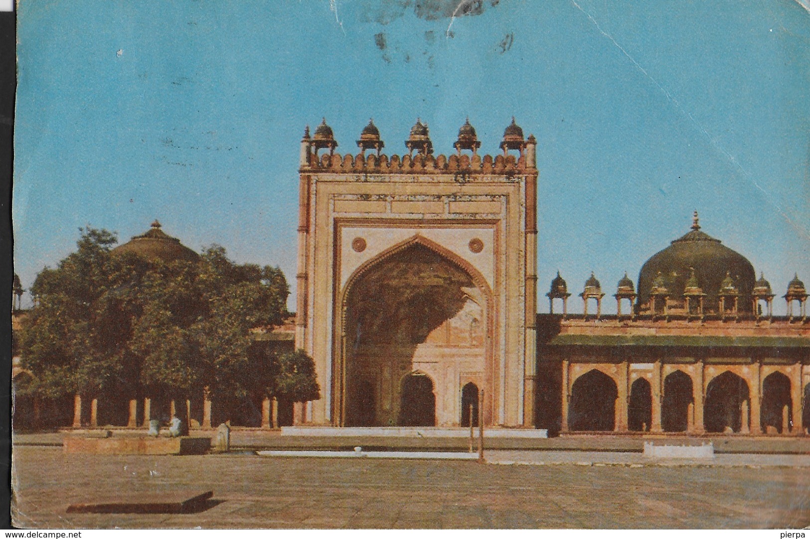 INDIA - JAMA MASJID, FATEHPUR SIKRI , AGRA - VIAGGIATA 1981 - India