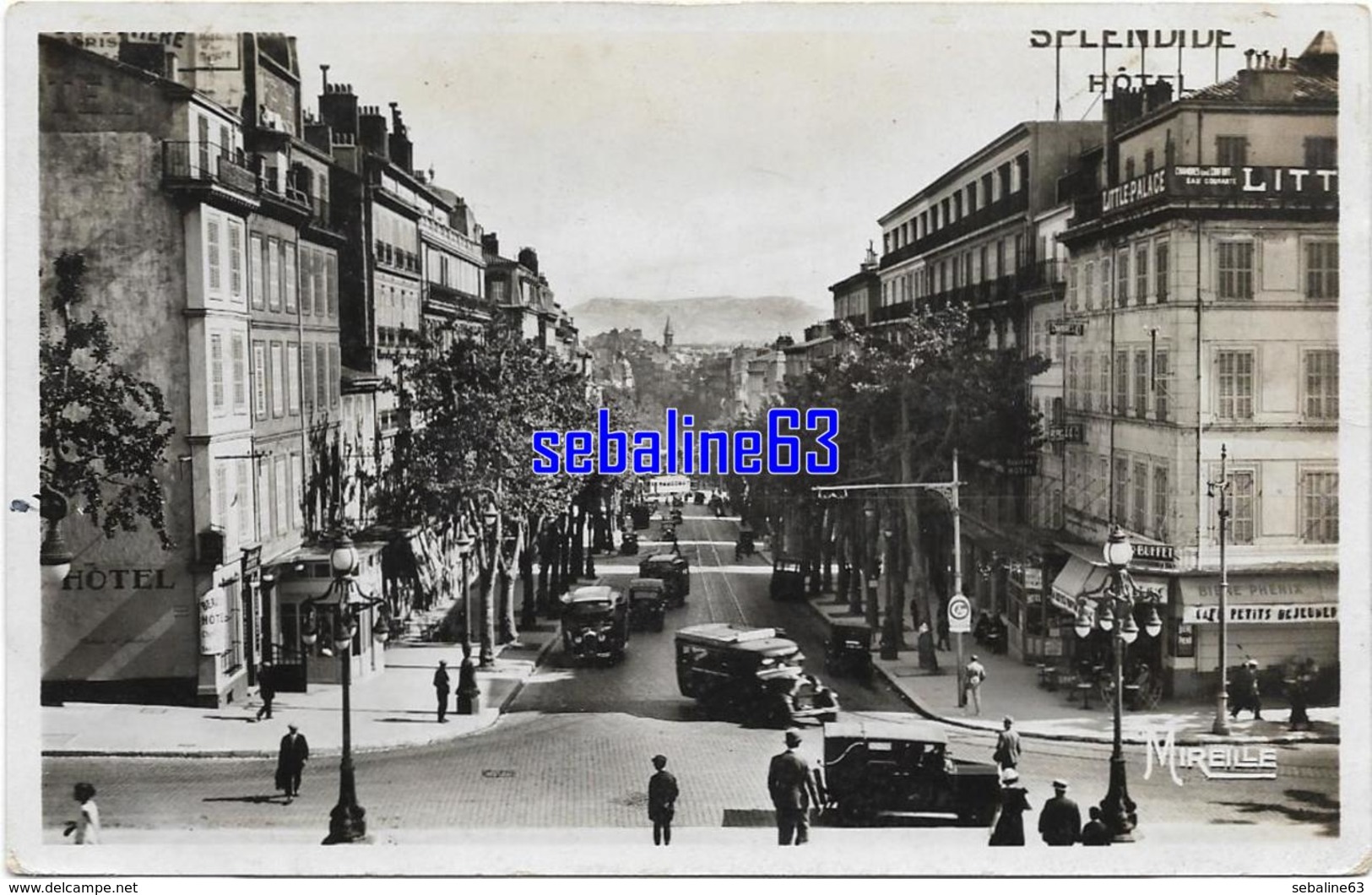 Marseille - Boulevard Dugommier - Canebière, Centre Ville