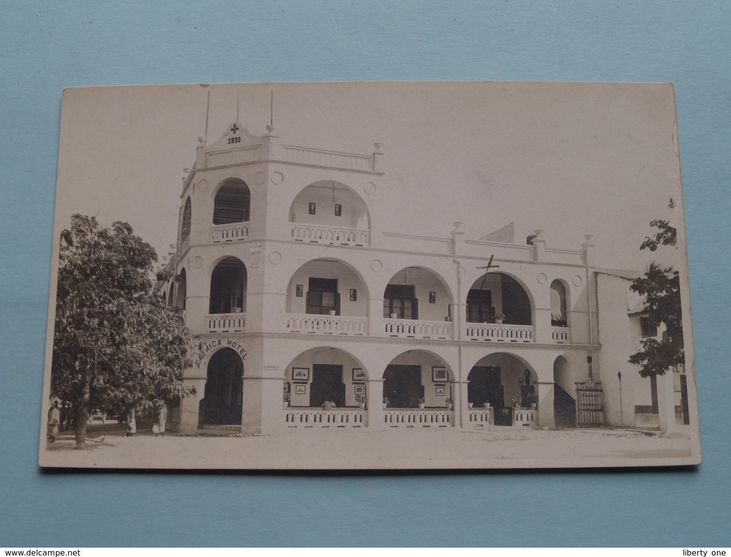 AFRICA HOTEL Aras St. - 1910 ( T.I.C. Fotokaart ) Anno 19?? ( Zie Foto's ) ! - Hoteles & Restaurantes