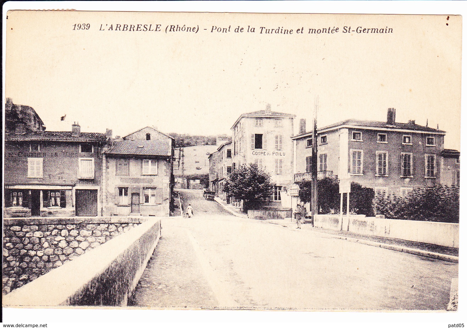 L'ARBRESLE,69: Pont De La Turdine Et Montée Saint Germain. N°1939 - L'Arbresle