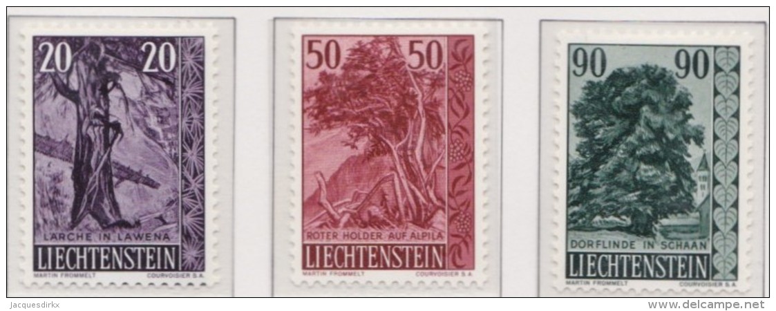 Liechtenstein    .    Yvert     .     339/341        .      *    .     Ungebraucht Mit Gummi  Und Falz - Neufs