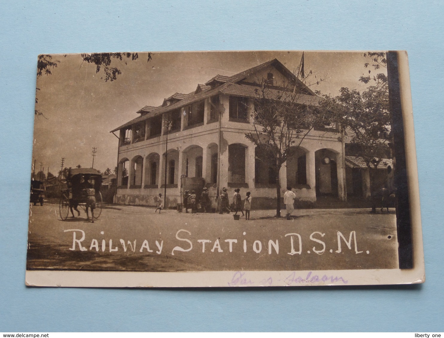 RAILWAY STATION > DAR ES SALAAM ( D.S.M. ) Fotokaart / Anno 1920 > Gent Ledeberg ( Zie Foto ) ! - Tanzanie