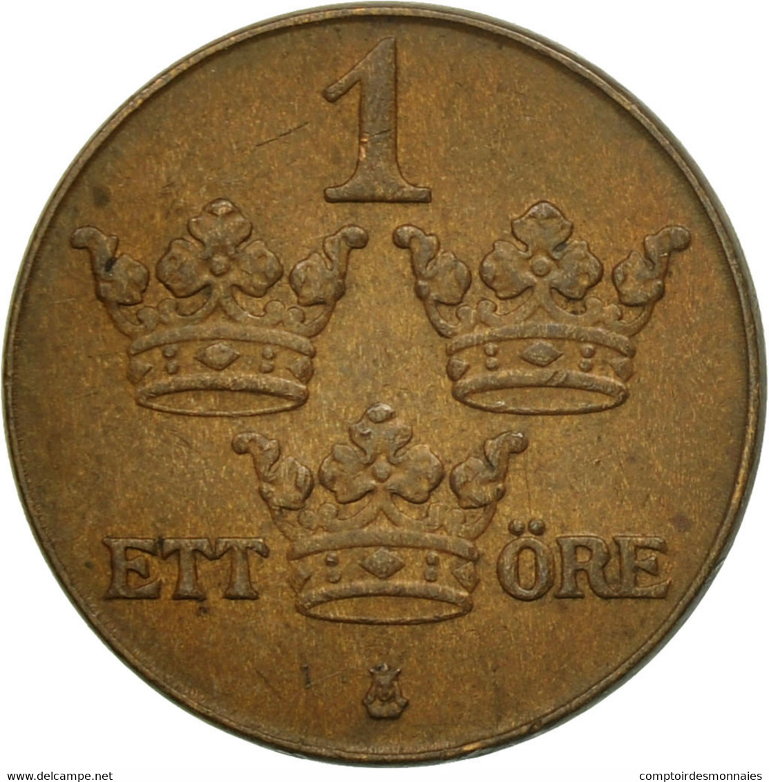 Monnaie, Suède, Gustaf V, Ore, 1941, TTB, Bronze, KM:777.2 - Suède