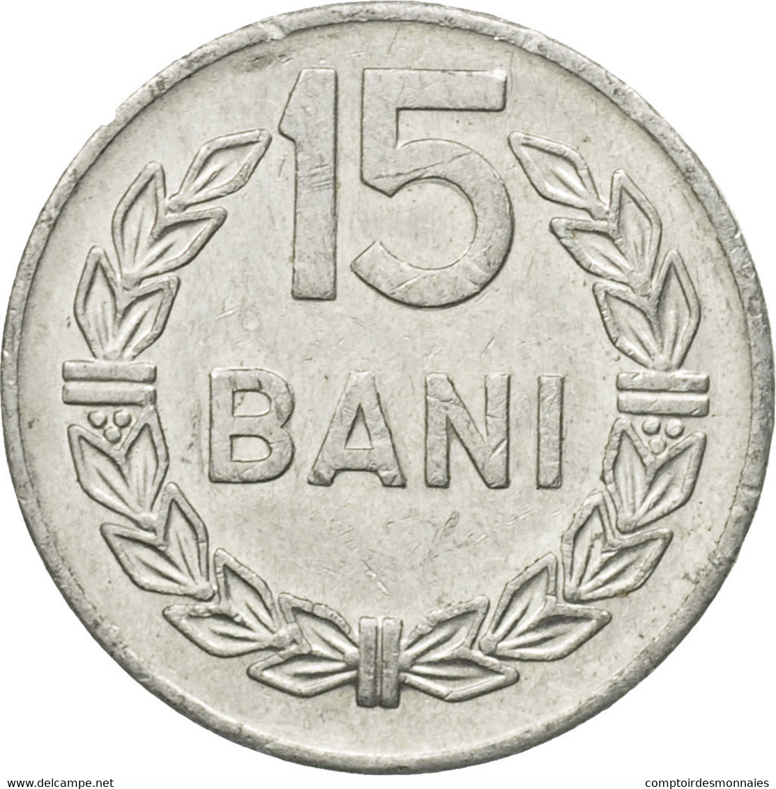 Monnaie, Roumanie, 15 Bani, 1975, TTB+, Aluminium, KM:93a - Roumanie