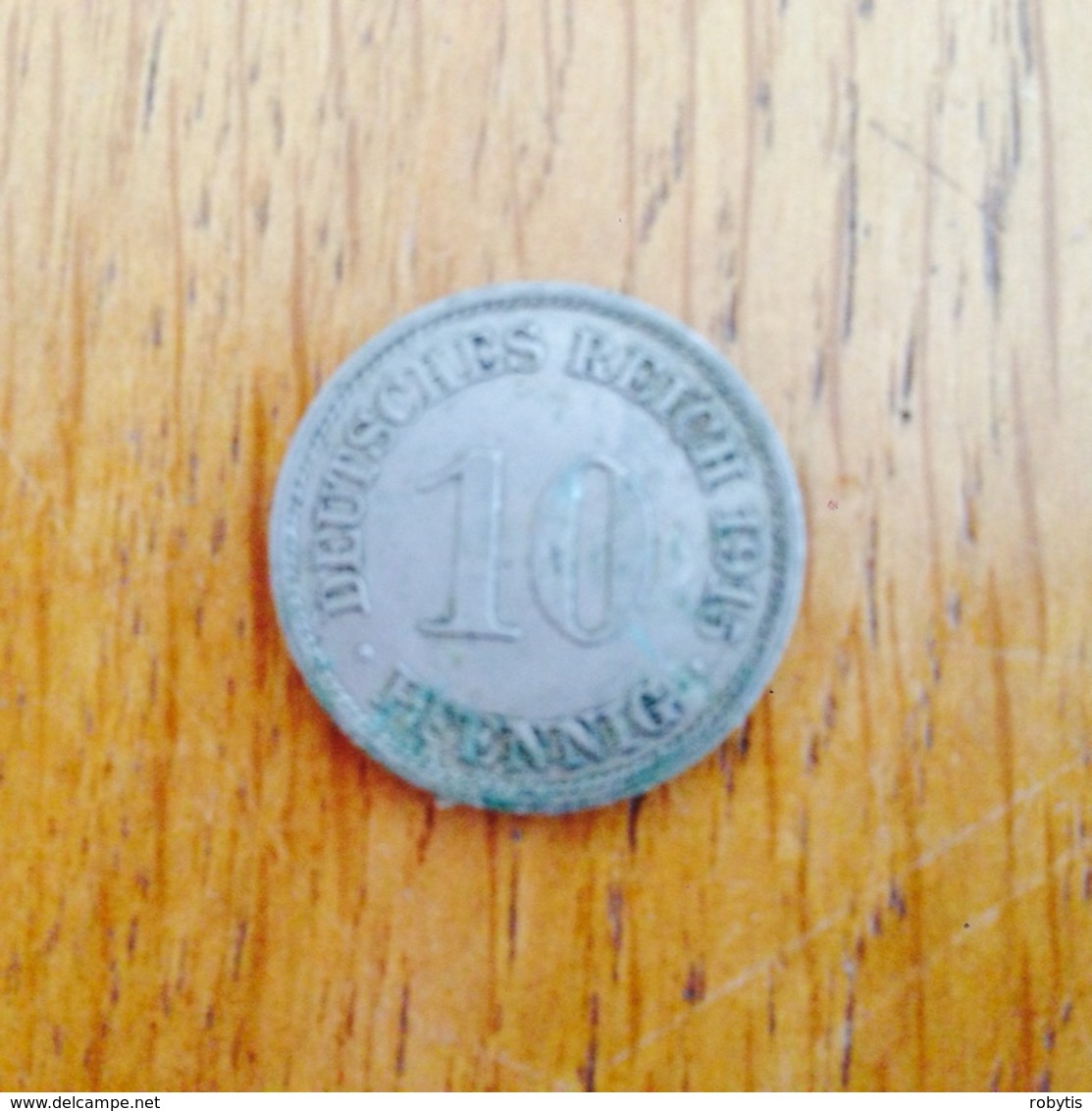 10 Pfennig 1915 A- Germany - 10 Pfennig