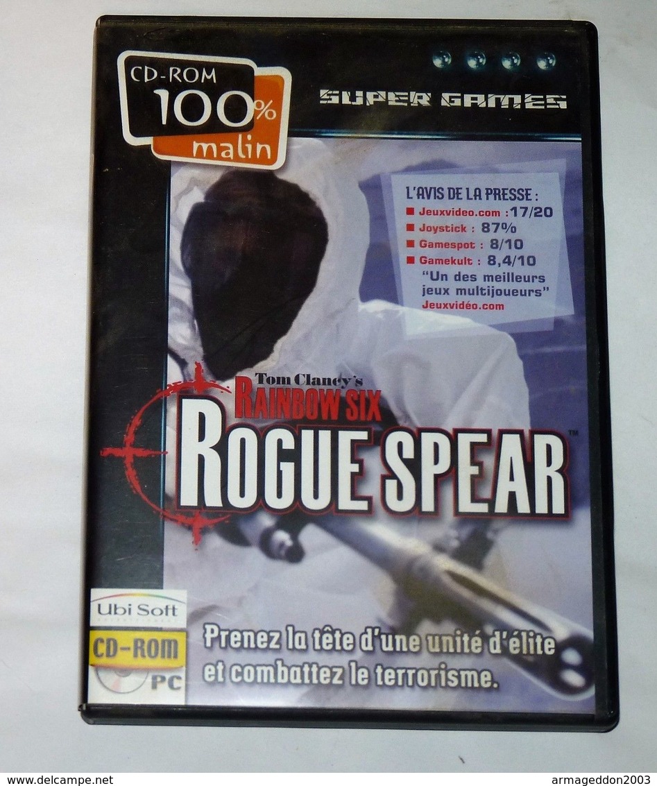 JEU PC Rainbow Six ROGUE SPEAR / BE - PC-Games