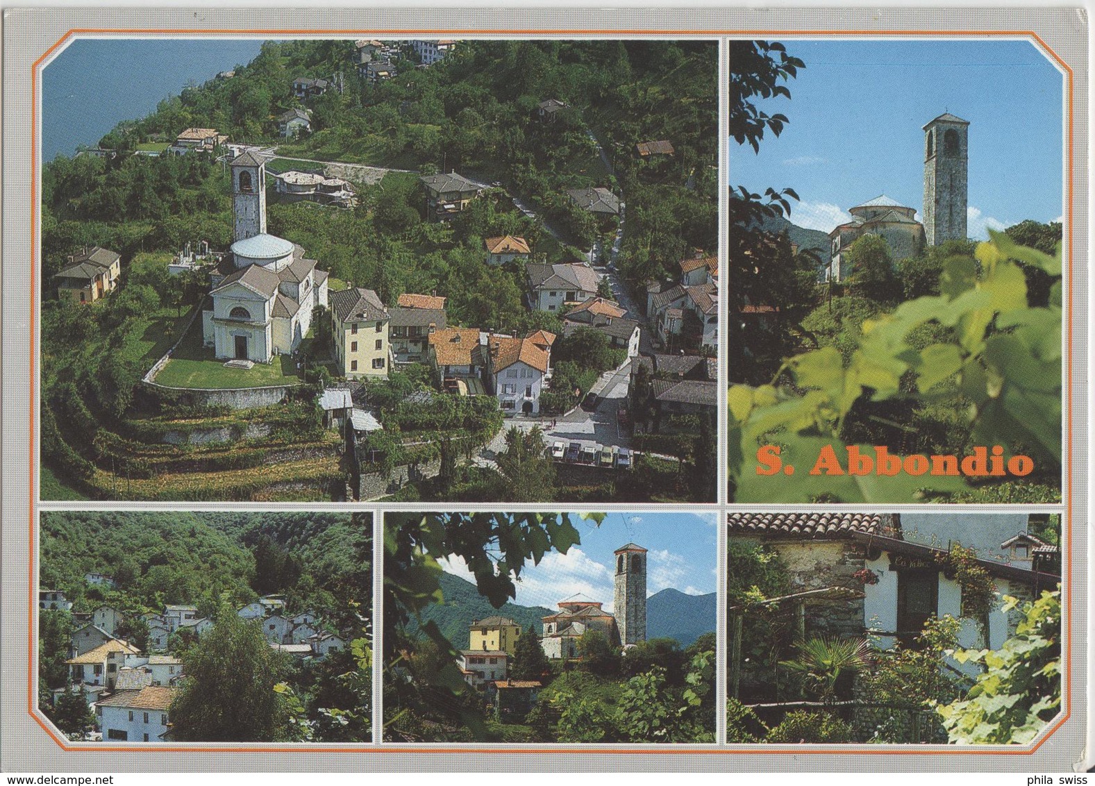San Abbondio - Gambarogno - Multiview - Photo: Engelberger - Gambarogno