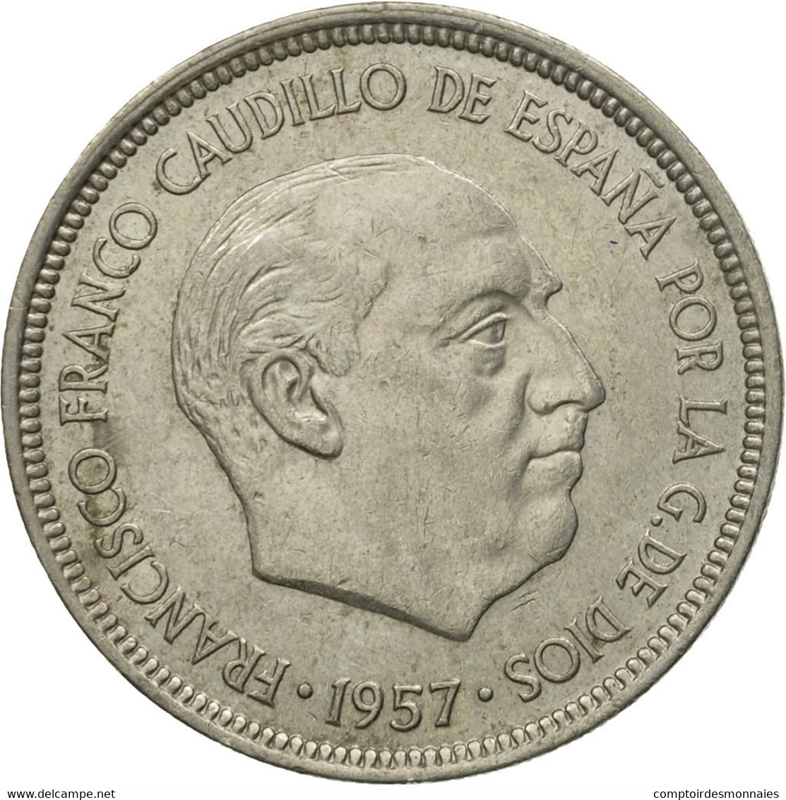 Monnaie, Espagne, Caudillo And Regent, 5 Pesetas, 1974, TB+, Copper-nickel - 5 Pesetas